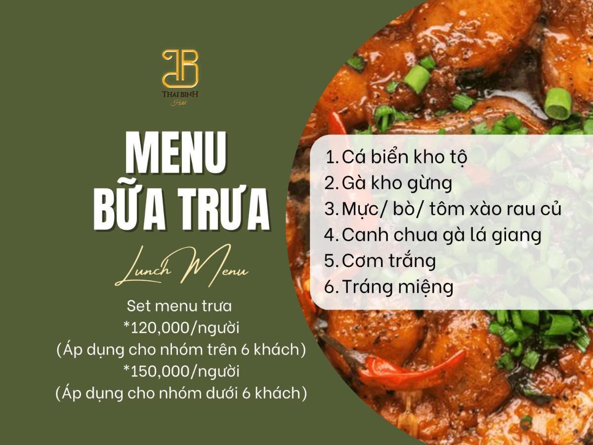 Khach San Thai Binh Chi Khu Co Ong Dış mekan fotoğraf